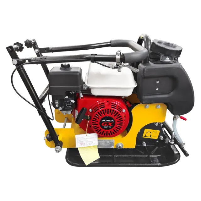 Виброплита прямоходная TSS-VP70TH (колесный комплект, бак)