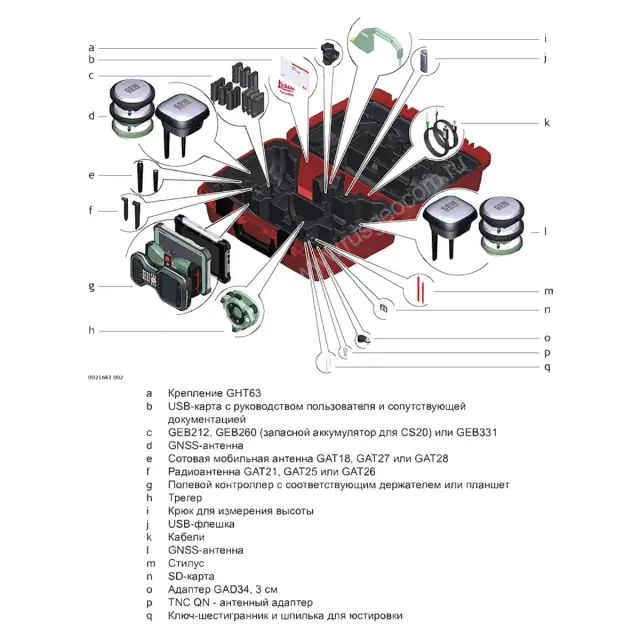 Leica GS16 GSM, Rover CS20 - комплект GNSS приемника
