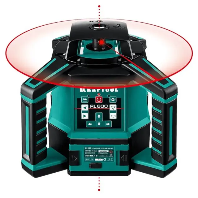 KRAFTOOL RL600 34600 - ротационный нивелир