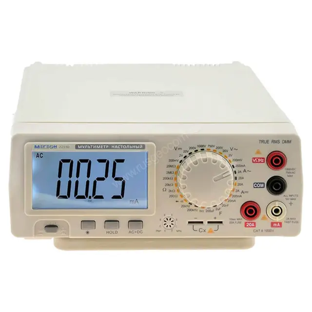 Настольный мультиметр МЕГЕОН 22130