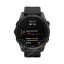 Garmin Fenix 7S Sapphire Solar титановый угольно-серый DLC с силиконовым ремешком