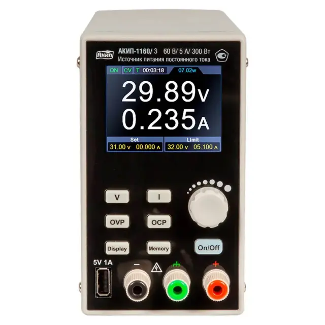 Источник питания тока АКИП-1160/3