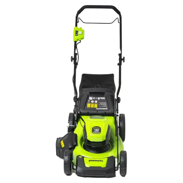 Greenworks GD40LM46HP бесщеточная, 40V - аккумуляторная газонокосилка