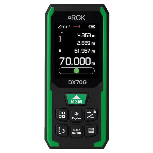 RGK DX70G - лазерный дальномер