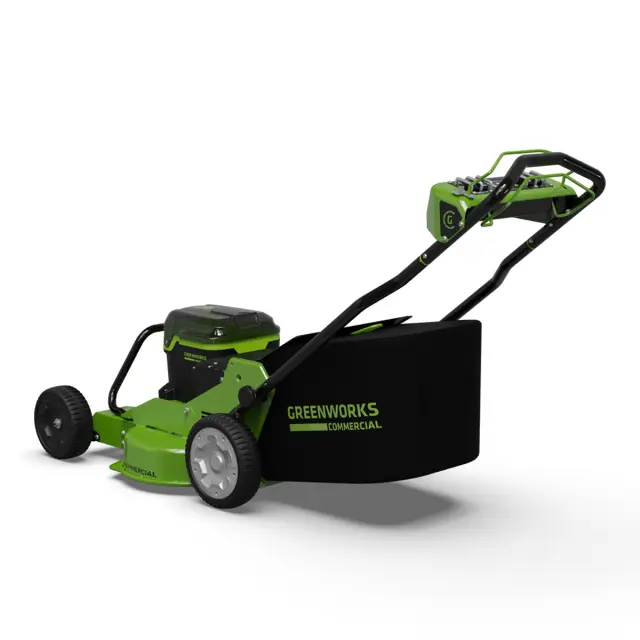 Greenworks GC82LM30 бесщеточная, 82V - аккумуляторная газонокосилка