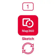 Право на обновление ПО Leica MAP 360 Sketch CCP на один год