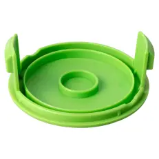 Крышка шпули пластиковая зеленая для триммера Greenworks 220V 500W