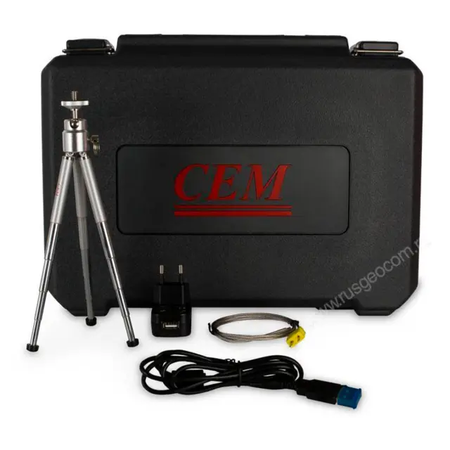 Комплектация пирометра CEM DT-9862