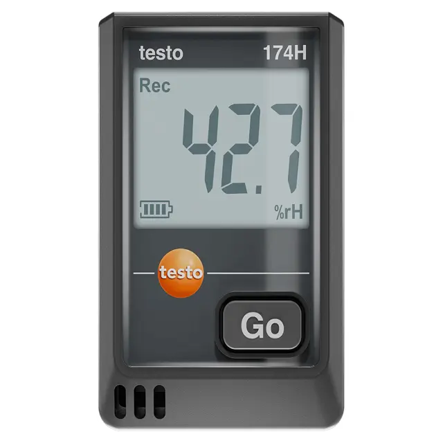 Testo 174 H USB-C чёрный - логгер температуры и влажности