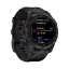 смарт Часы Garmin Fenix 7 Solar серый с черным ремешком