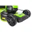 Greenworks GD60LM46SP бесщеточная, 60V с АКБ 2 Ач + ЗУ 2А - аккумуляторная газонокосилка