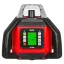 RGK SP-500 с калибровкой - ротационный нивелир (ротационный / красный луч / 900м с приемником / АКБ)