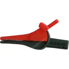 Зажим изолированный типа "крокодил" Радио-Сервис 127996 красный