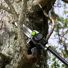 Greenworks PS102T 82V, 25 см, бесщеточный, без АКБ и ЗУ - аккумуляторный высоторез-сучкорез