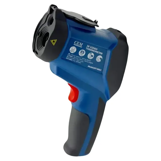 CEM DT-9861 - бесконтактный пирометр с встроенным видеоскопом
