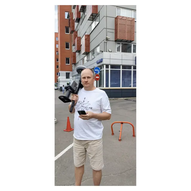 Веха на плечо для сканера NAVMOPO P1 (FJD Trion P1), адаптер для GNSS