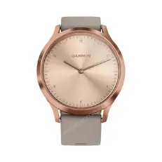 Garmin Vivomove HR Premium розовое золото с бежевым кожаным ремешком розовое золото с бежевым ремешком
