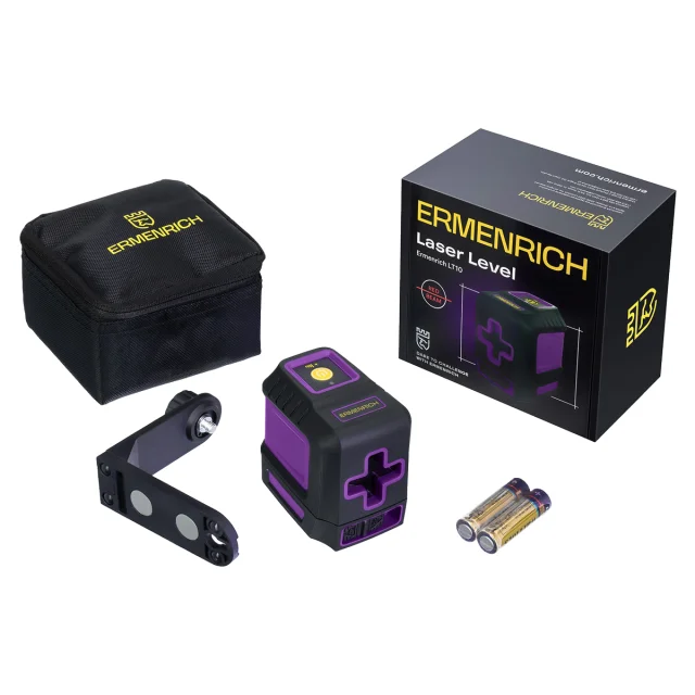 Ermenrich BASE LT10 фиолетовый - лазерный уровень