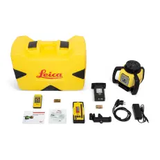 Leica Rugby 640G комплект - ротационный нивелир с красным лучом