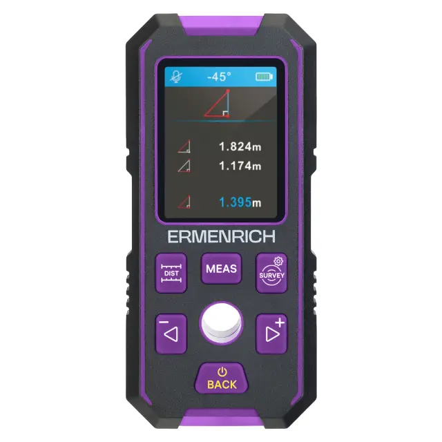 Ermenrich Ping SM90 фиолетовый - детектор скрытой проводки