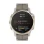 Часы для бега Garmin Fenix 6S Pro Solar золотистый с серым замшевым ремешком
