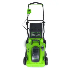 Greenworks GD40LM16XK4 бесщеточная, 40V с АКБ 4 Ач + ЗУ 2А - аккумуляторная газонокосилка