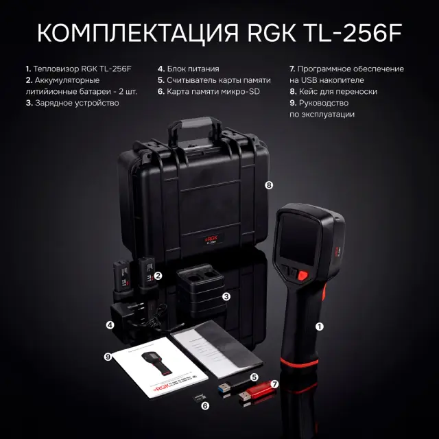 RGK TL-256F - тепловизор