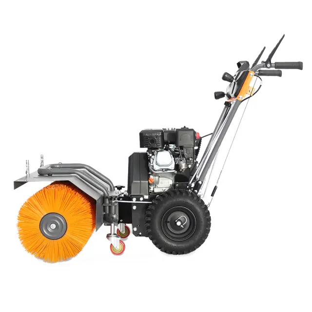 Villartec S 7080E - бензиновая самоходная подметальная машина