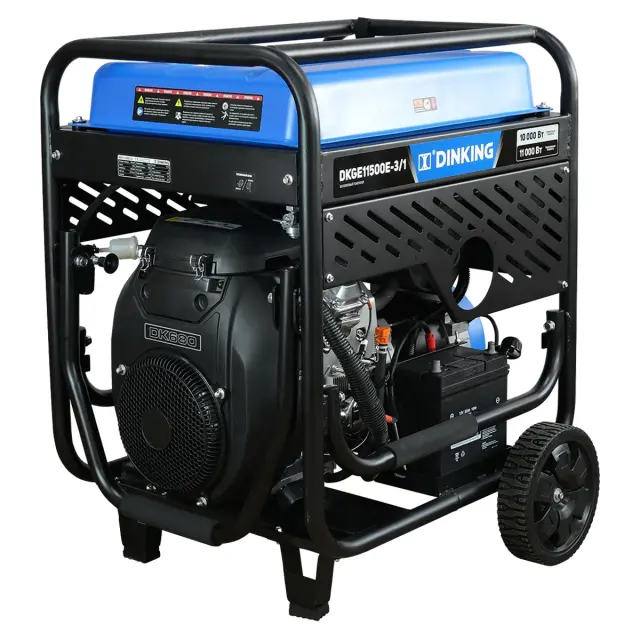 Dinking DKGE11500E-3/1 - бензиновый генератор
