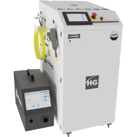 HUGONG HGLW-1500E - аппарат для ручной лазерной сварки, резки и очистки