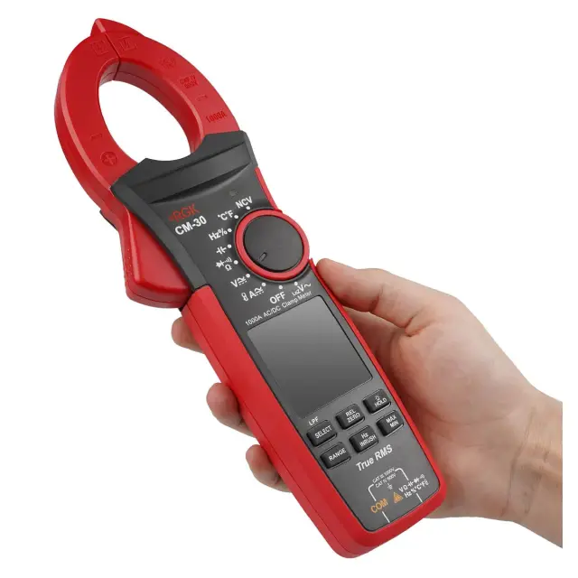 RGK CM-30 с поверкой - токовые клещи цифровые