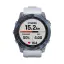 Garmin Fenix 7X Sapphire Solar титановый синий минерал DLC с белым ремешком