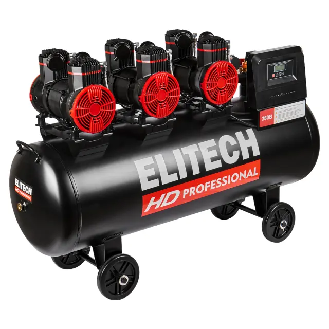 Elitech HD PROFESSIONAL ACF 750-160S - компрессор безмасляный