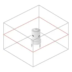 GeoMax Zone20 H digital - ротационный нивелир с красным лучом