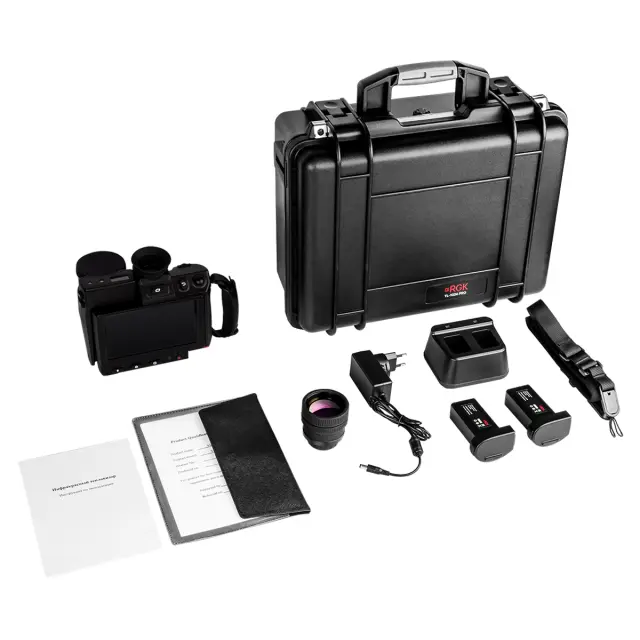 RGK TL-1024 Pro в комплекте с телеобъективом 14° - тепловизор