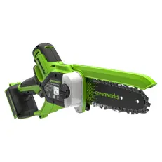 Greenworks G24CS15 24V (15см), с АКБ 2 Ач с USB + ЗУ - аккумуляторная цепная пила