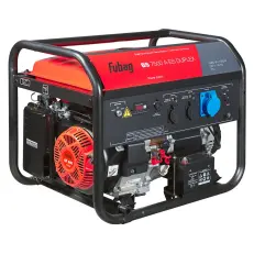 FUBAG BS 7500 A ES DUPLEX в супертихом зимнем кожухе 1400SS RAL 8019 - бензиновый генератор