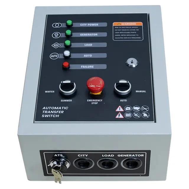 Блок автоматического ввода резерва (АВР) Dinking 1/3-фазный