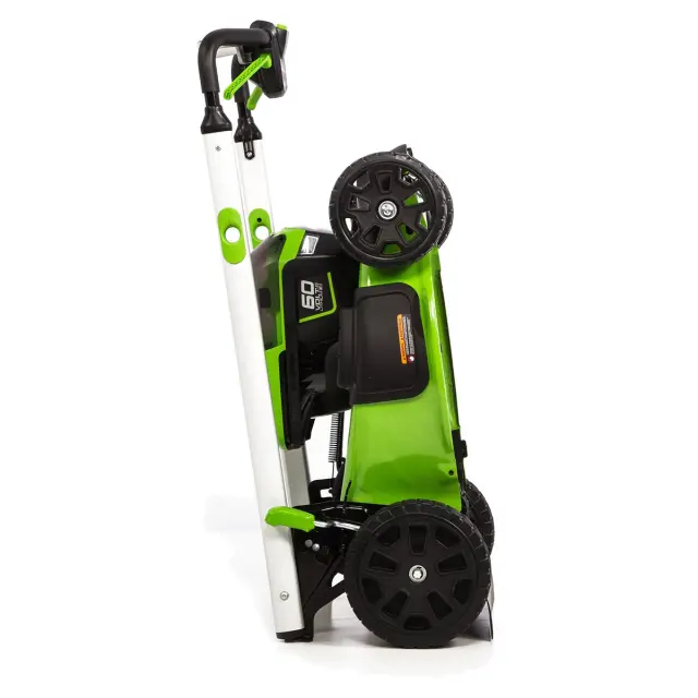 Greenworks GD60LM51SP бесщеточная, 60V с АКБ 5 Ач + ЗУ 2А - аккумуляторная газонокосилка