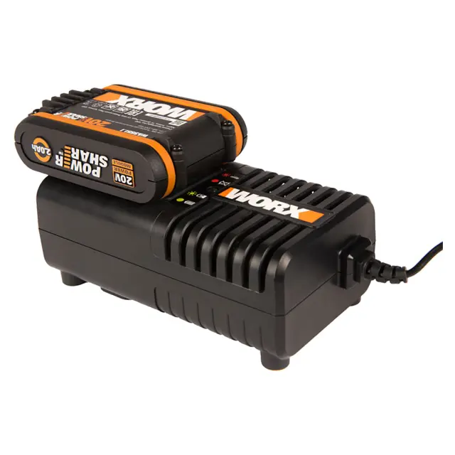 WORX WA3601- комплект 1 аккумулятор 2 Ач и зарядное устройство на 2А