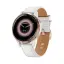 Часы Garmin Venu 2S белые цвета розовое золото с кожаным ремешком