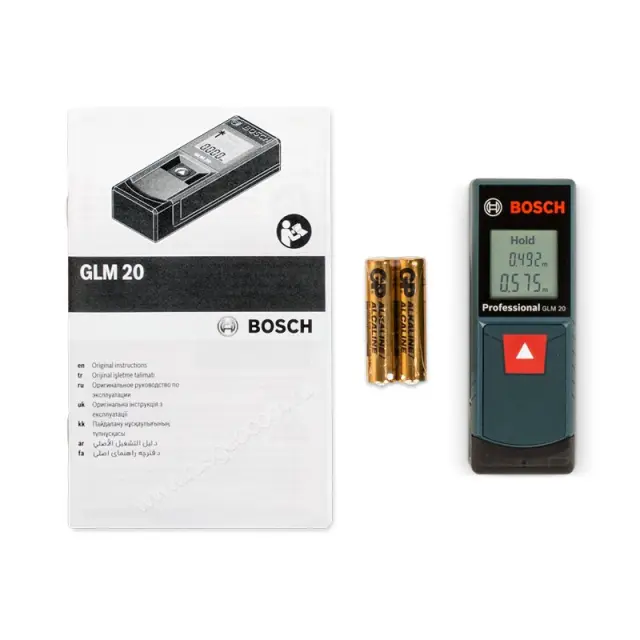 Комплектация Bosch GLM 20
