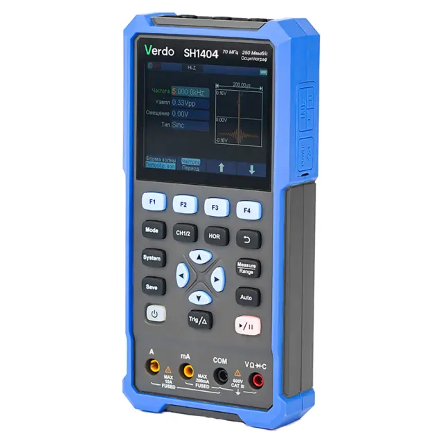 VERDO SH1404 - осциллограф-мультиметр