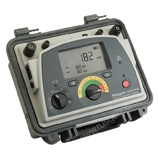 Megger DLRO10HD цифровой микроомметр