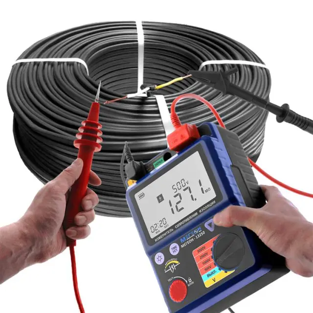 МЕГЕОН 13250TL - комплект щупов с крокодилами