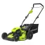 Greenworks GD40LM46HP бесщеточная, 40V - аккумуляторная газонокосилка