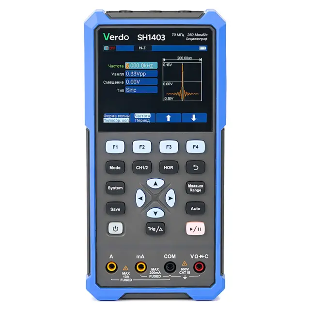VERDO SH1403 - осциллограф-мультиметр