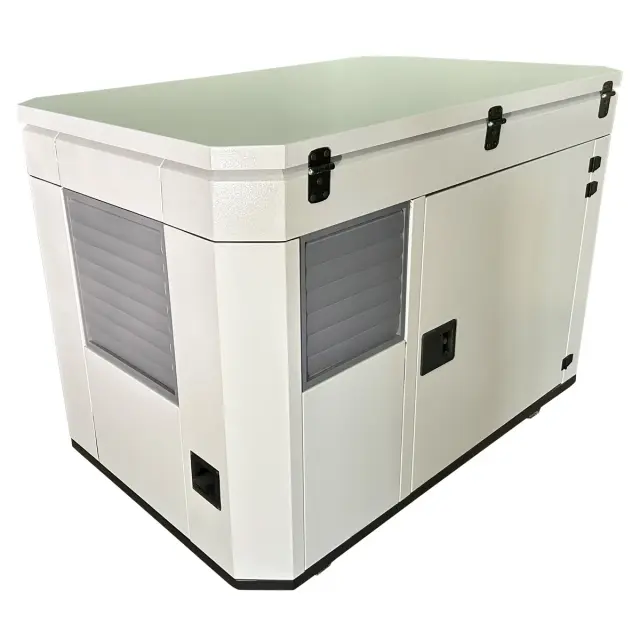 A-iPower A13000TEAX в тихом зимнем кожухе 1600 RAL 7035