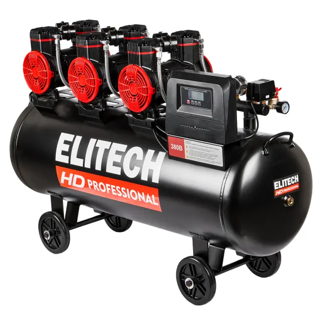 Elitech HD PROFESSIONAL ACF 750-160S - компрессор безмасляный