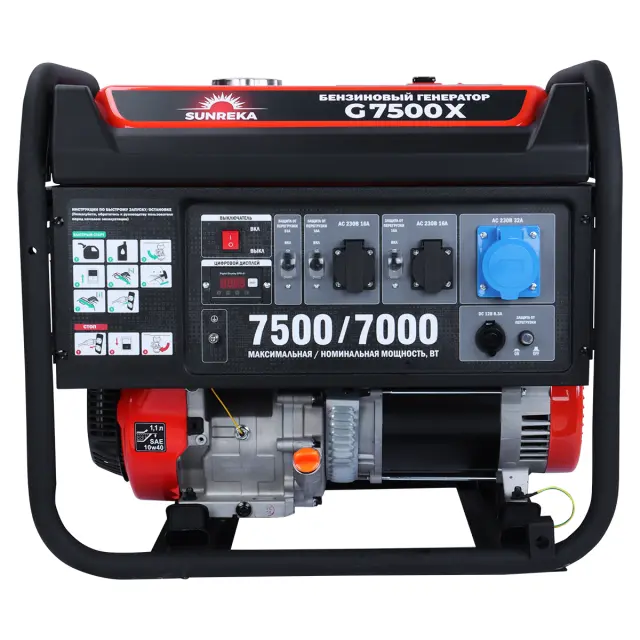 SUNREKA G7500X - бензиновый генератор
